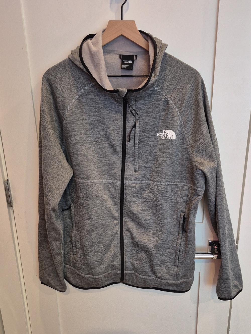 The North Face - Canyonlands Fleece Hoodie -- Gray L - Great Condition